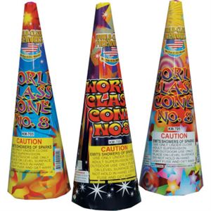 Picture of #8 Assorted Cone Fountain